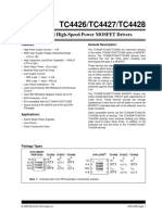 TC4426/TC4427/TC4428: 1.5A Dual High-Speed Power MOSFET Drivers