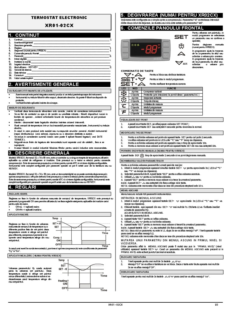 XR02CX Manual PDF