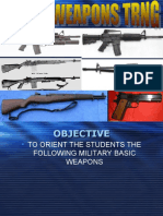 Basic Weapon Training