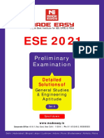 ESE 2021 Preliminary Exam Detailed Solutions