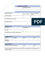 Formato de Solicitud de Cambio Del Sig