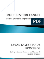 Levantamiento de Procesos