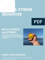 STRESS-STRAIN BEHAVIOR