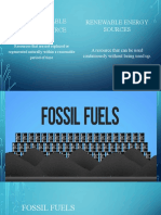 Nonrenewable Energy Source Renewable Energy Sources: A Resource That Can Be Used Continuously Without Being Used Up