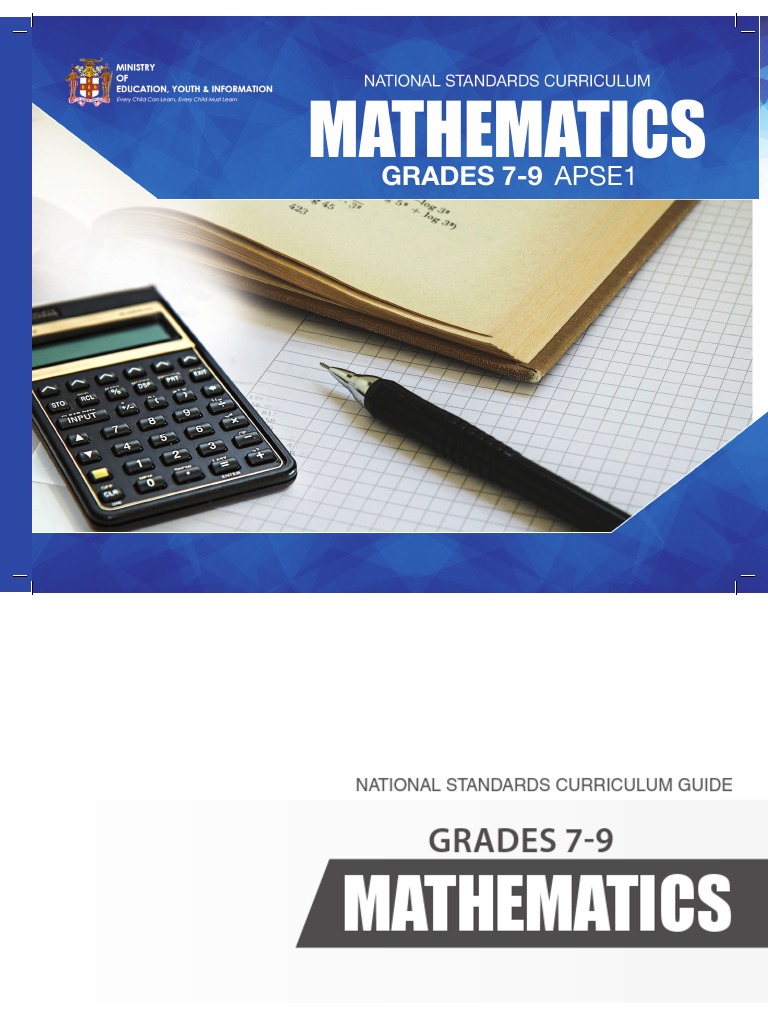 Grade 7 Mathematics Curriculum Guide | PDF | Numbers | Curriculum