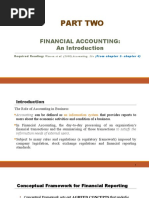 Part Two: Financial Accounting: An Introduction