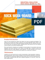 Industrial Insulation Rock Wool Board Hly Sli
