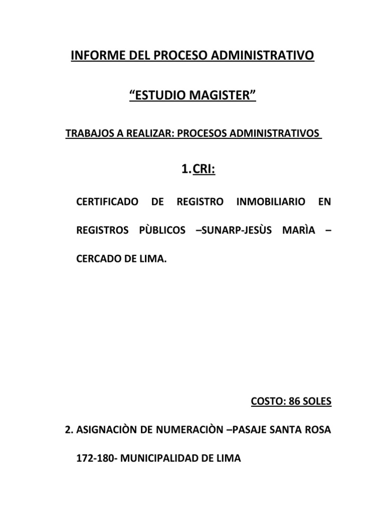 Proceso Administrativo | PDF | Negocios | Finanzas y dinero