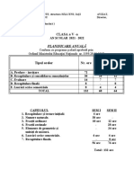 Planificare Anuala V 2021 2022