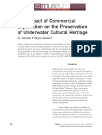 The Impacts of Commercial Exploitation On The Preservation of Underwater Cultural Heritage
