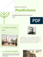 Il Positivismo-Darwin; Regimi totalitari