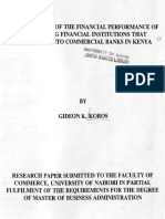 Koros_An Evaluation of the Financial Performance of Non Banking Financial Institutions