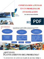 Comencemos A Plantear Un Problema de Investigación-2021