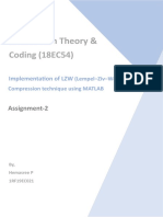Information Theory &: Coding (18EC54)