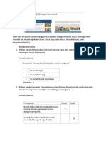 Menemukan informasi tersurat pada teks sastra informasi yang terus meningkat sesuai jenjangnya