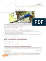 How To Practice The Upward Plank Pose (Poorvottanasana)