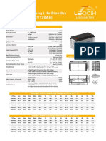 LPL12-120 (12V120Ah) LPL Series-Long Life Standby: Specifications