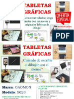 Tabletas gráficas hasta S/330