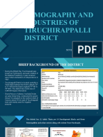 Demography and Industries of Tiruchirappalli District