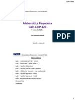 Matemática financeira com a HP12C: Funções matemáticas e financeiras
