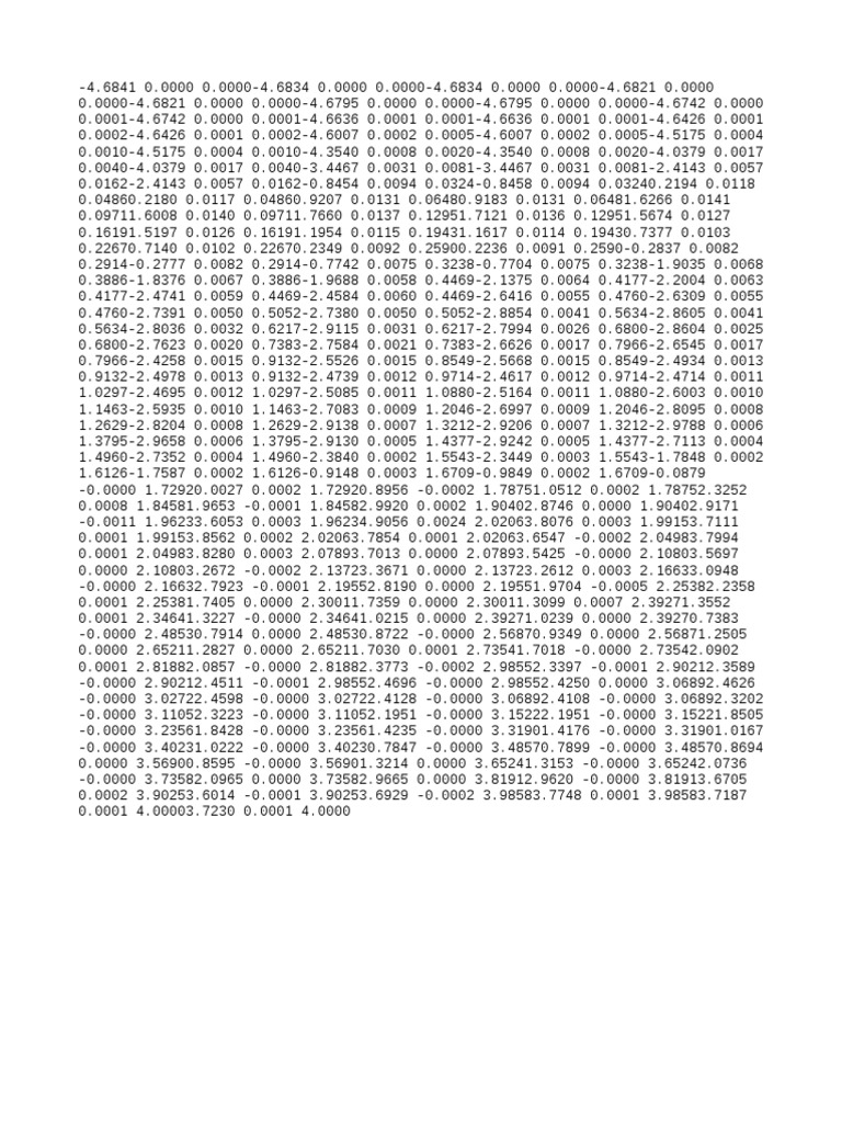 Numerical Data Sequence Analysis | PDF