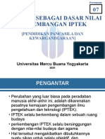 Pancasila Sebagai Dasar Pengembangan Ilmu