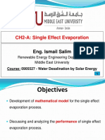 CH2-A - Single Effect Evaporation