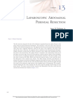 Laparoscopic Abdominal Perineal Resection