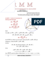 Vectorial Geometry-I: by Florică Anastase-Romania "In Memory of My Colleague Teacher ION CHEŞCĂ"