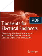 Transients For Electrical Engineers Elementary Switched Circuit Analysis in The Time and Laplace Transform Domains With A Touch of Matlab PDF