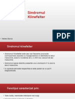 Sindromul Klinefelter.