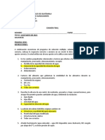 Bioquímica de Los Alimentos Final Resuelto