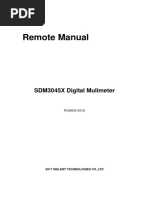 SDM3045X Remote Manual