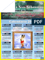 Calendário de São Sebastião 2021
