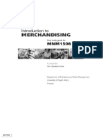 Introduction To Merchandising