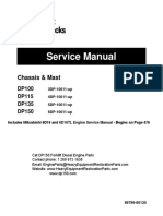 Cat DP150 Forklift Service Manual
