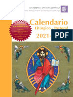 Calendario  Liturgico Pastoral 2021-2022