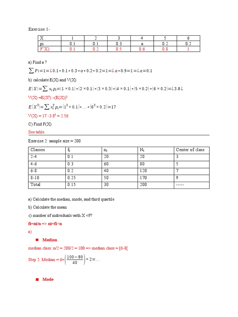 Supplementary Exercises2 | PDF
