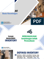Basic Knowledges: Inventory Management