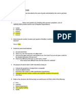 F2021 - MGT 2070 - Midterm MOCK Exam