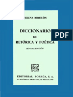 Beristain h 1995 Diccionario de Retorica y Poetica