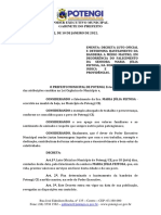 Decreto Municipal n. 01 2022 de 10 de janeiro de 2022 - Luto Oficial - Assinado
