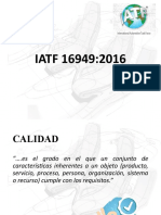 Que Es IATF 16949 2016
