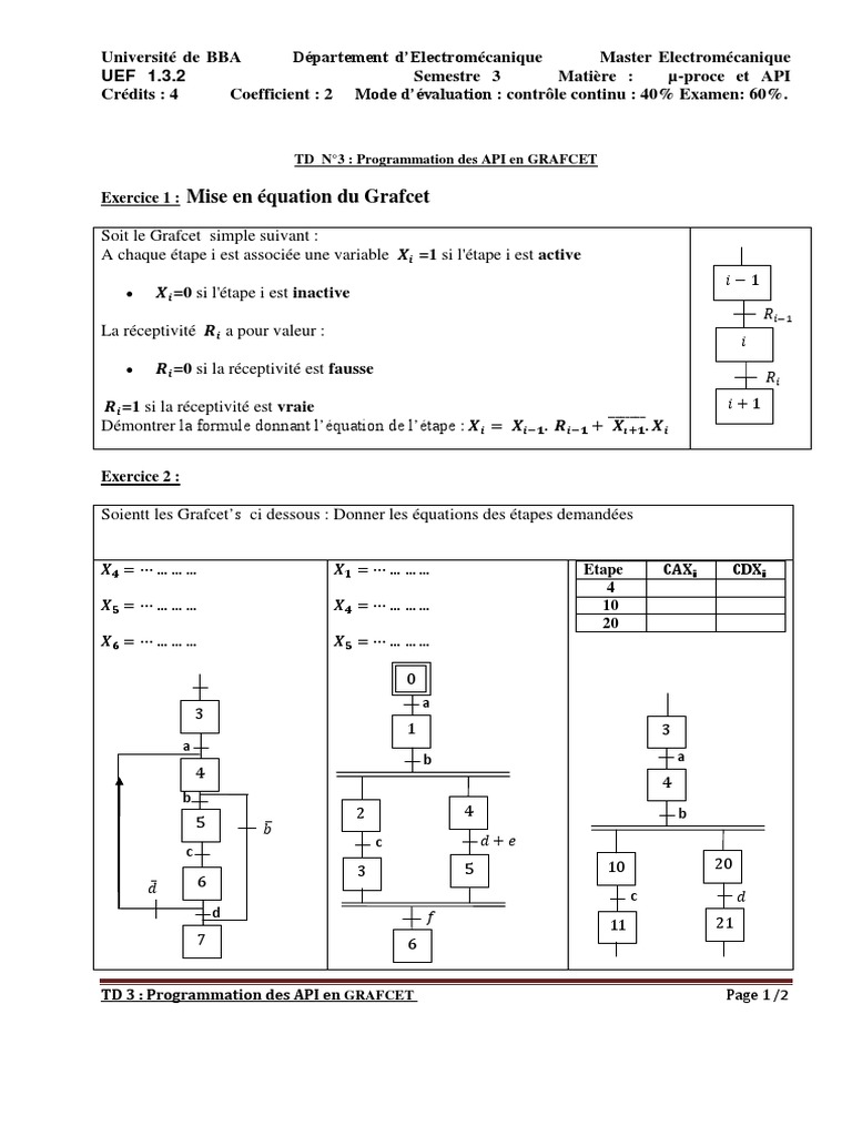 TD3 - P Api | PDF | Informatique | Programmation informatique