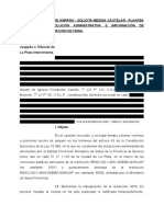 Promueve Accion de Amparo - Solicita Medida Cautelar - Plantea Nulidad de Resolución Administrativa e Impugnación de Concursos.