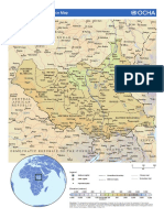 SOUTH SUDAN - Reference Map