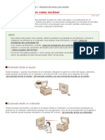 Como Utilizar Canon Escaner