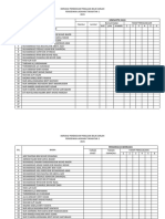 Borang Perekodan PBD PJPK T1