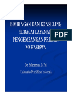 BIMBINGAN DAN KONSELING UNTUK MAHASISWA