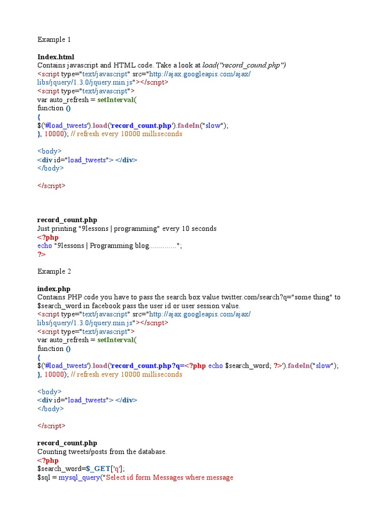 Load Div | PDF
